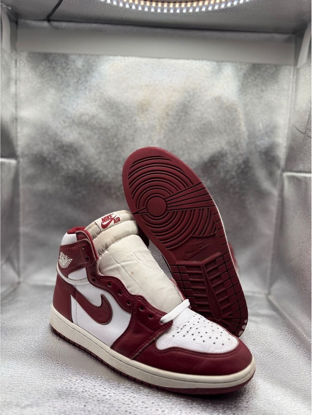 Air Jordan 1 high Og artisanal red